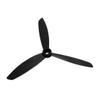 Aexit 2Pcs 6x4.5 Electrical equipment Inches 3-Vanes Electric RC Airplane CW Propeller Black w Hole Adapter view 2