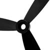 Aexit 2Pcs 6x4.5 Electrical equipment Inches 3-Vanes Electric RC Airplane CW Propeller Black w Hole Adapter view 3