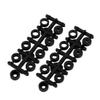 Aexit 2Pcs 6x4.5 Electrical equipment Inches 3-Vanes Electric RC Airplane CW Propeller Black w Hole Adapter view 4
