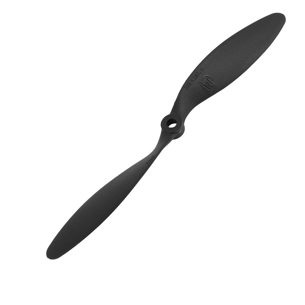 Aexit EP-8060 RC Electrical equipment Model Vane Aircraft Plane Propeller Flight Prop CW CCW 8" Black w Adapter Rings