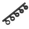 Aexit EP-8060 RC Electrical equipment Model Vane Aircraft Plane Propeller Flight Prop CW CCW 8" Black w Adapter Rings view 3