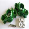 Aluminum Axle Carriers Left & Right -1PR Green for 1/10 RC E-REVO 2.0 VXL 8635 Traxxas view 1