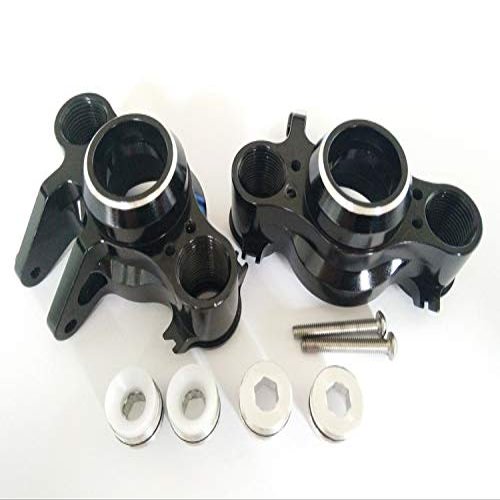 Aluminum Axle Carriers Left & Right -1PR Black for 1/10 RC E-REVO 2.0 VXL 8635 Traxxas