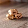 All natural personalized dice view 2