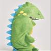 iscream Dinosaur Buddy 73" x 25" Faux Sherpa-Lined Plush Fleece Zippered Sleeping Bag view 3