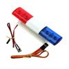 RC Car Alarming Light,WONFAST RC Model LED Police Night Light Bar Flash Lamp Compatible with 1/10 1/8 RC Model Car for HSP Tamiya CC01 Axial SCX10(Blue/Red) view 1