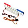 RC Car Alarming Light,WONFAST RC Model LED Police Night Light Bar Flash Lamp Compatible with 1/10 1/8 RC Model Car for HSP Tamiya CC01 Axial SCX10(Blue/Red) view 3