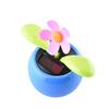 Zereff Car Cute Swing Solar Powered Dancing Flower Toys Sunflower Flip Flap Bobble Plant Swing - (Color Name: Green) view 3