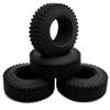 4Pcs 1.9" Rubber Tires Wheel Tires 98mm for 1/10 Axial SCX10 F350 RC Crawler Car view 3
