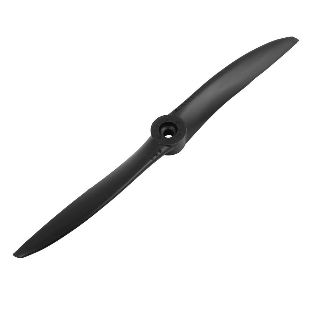 Aexit Black Plastic Electrical equipment RC Airplane Prop Propeller Paddle 241.5127mm Shaft Adapter Ring