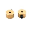 Aexit 10 Pcs Electrical equipment RC Airplane Landing Gear Wheel Stoppers 1.6mm Inner Dia 8x5mm w Screw view 2