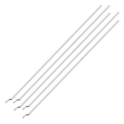 uxcell 1.8 x L300 mm Pushrod Connector Stainless Steel Rod Linkage,Z Shape,5pcs