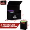 Monster Protectors Magnetic Double Deck Box Value Set- 2 PK-Each Box Holds 2 Complete TCG Sleeved Decks (150 Cards)-Compatible with MTG Magic Gathering, Yugioh Trading Card Games- Colors Vary view 2