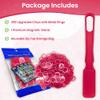 MR CHIPS Made in USA Upgraded Bingo Magnetic Wand & 200 Pieces  Inch Pink Plastic Chips with Metal Rings - Support American Job view 2