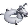 Swimline Inflatable Goat Swim Ring, Grey,56"/46"/16"-44" view 1