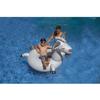 Swimline Inflatable Goat Swim Ring, Grey,56"/46"/16"-44" view 3