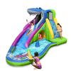 ACTION AIR Inflatable Water Slide, Shark Bounce House with Slide for Wet and Dry, Playground Sets for Kids Backyard, Water Spray & Water Pool, Durable Sewn with Extra Thick Material view 1
