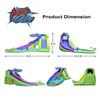 ACTION AIR Inflatable Water Slide, Shark Bounce House with Slide for Wet and Dry, Playground Sets for Kids Backyard, Water Spray & Water Pool, Durable Sewn with Extra Thick Material view 2