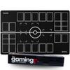 The Gaming Mat Company 2 Player Compatible Pokemon Playmat - 28" x 18" x 0.08" Black & White Battle Stadium Board for TCG Trading Card Game view 1