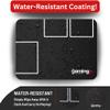 The Gaming Mat Company 2 Player Compatible Pokemon Playmat - 28" x 18" x 0.08" Black & White Battle Stadium Board for TCG Trading Card Game view 4