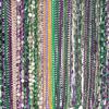 250 Mardi Gras Bead Assortment - Bulk Party Jewelry - Assorted Traditional Colors view 1