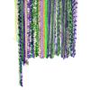 250 Mardi Gras Bead Assortment - Bulk Party Jewelry - Assorted Traditional Colors view 2