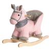Baby Animal Rocker, Rocking Horse with Seat, Ride on Horse, Plush Rocking Horse with Unicorn Music, Wooden Rocking Horse for Toddlers 1-3, (Pink Unicorn), CPC Certified view 1