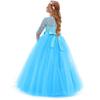 Girls Dress Christmas Eve Xmas Lace Holiday Party Dresses, Big Girls Dresses Size 14-16, Girls New Year Dress Clothes Formal Performance Bridesmaid Ball Gown Deep Blue 13-14 Years view 2