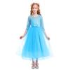Girls Dress Christmas Eve Xmas Lace Holiday Party Dresses, Big Girls Dresses Size 14-16, Girls New Year Dress Clothes Formal Performance Bridesmaid Ball Gown Deep Blue 13-14 Years view 3