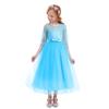 Girls Dress Christmas Eve Xmas Lace Holiday Party Dresses, Big Girls Dresses Size 14-16, Girls New Year Dress Clothes Formal Performance Bridesmaid Ball Gown Deep Blue 13-14 Years view 4