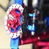 GPM For Traxxas Unlimited Desert Racer 4X4 (#85076-4) Upgrade Parts Aluminum Front/Rear Brake Caliper - 1Pr Set Orange view 3