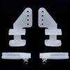 Hobbypark Nylon Micro Control Horns 20x11mm 4 Holes w/Pin & 1.2x21mm Clevis for RC Airplane Remote Control Foam Electric Park Flyers Parts (Set of 10) view 3
