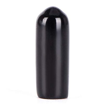 ShineBear 10PCS PVC End Cap Kite Cap Rubber End Caps for 4 Lines Quad Stunt Kite Fixed Parts 3/4/5/6/7/8MM Black - (Color: Inner Diameter 7 mm)