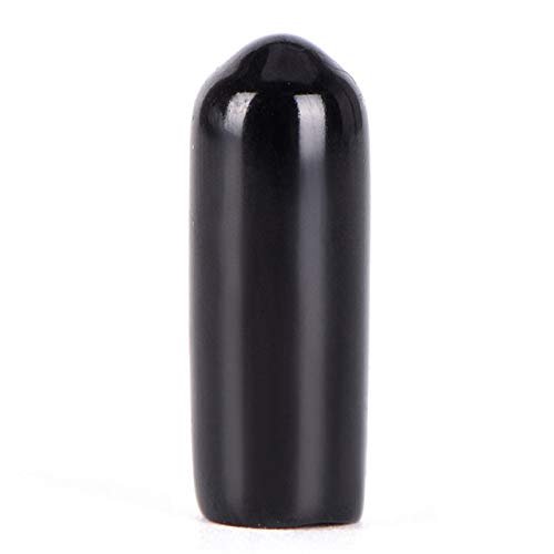 ShineBear 10PCS PVC End Cap Kite Cap Rubber End Caps for 4 Lines Quad Stunt Kite Fixed Parts 3/4/5/6/7/8MM Black - (Color: Inner Diameter 7 mm)