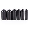 ShineBear 10PCS PVC End Cap Kite Cap Rubber End Caps for 4 Lines Quad Stunt Kite Fixed Parts 3/4/5/6/7/8MM Black - (Color: Inner Diameter 7 mm) view 3