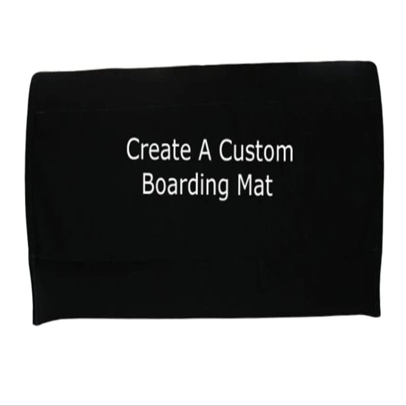 Personalized Custom Embroidered Gunwale Step Pad Cover Boarding Mat for Boat