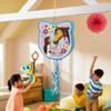 Unique Spirit Riding Free Pull String Pinata - 20" x 21", 1 Pc view 3