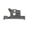 Atomik Alloy Motor Mount - Replacement Part for Traxxas Slash 4X4 Ultimate - Hardened Billet 6061 Aluminum, Main Chassis Upgrade Part 7460 - Grey view 1