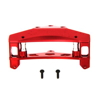 Atomik RC Alloy Front Bumper Set, Red - TRX 8335
