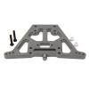 Atomik Alloy Shock Tower - Replacement Part for Traxxas 1/10 Nitro Sport - Hardened Billet 6061 Aluminum, Chassis Upgrade 4138 - Grey view 1