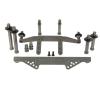 Atomik RC Body Mount Set, Gun Metal - TRX 1914R view 1