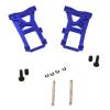 Atomik Alloy Front Suspension Arm Set - RC Car Replacement for Traxxas Ford GT - Hardened Billet 6061 Aluminum, Front Chassis Part 8333 - Blue view 1
