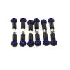 Atomik Alloy Toe Link Set - Replacement Part for Traxxas 1/10 Ford GT - Hardened Billet 6061 Aluminum, Rear Chassis Upgrade 8341 - Blue view 1