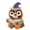 Cuddle Barn | Octavius The Storytelling Owl 12" Animated Stuffed Animal Plush Toy | Eyes Light Up, Mouth Moves and Head Sways | Wizard Owl Recites 5 Fairy-Tales view 1