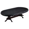 96" Poker Table dust Cover with Form-Fitting Elastic Band view 1