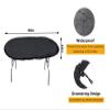 96" Poker Table dust Cover with Form-Fitting Elastic Band view 4