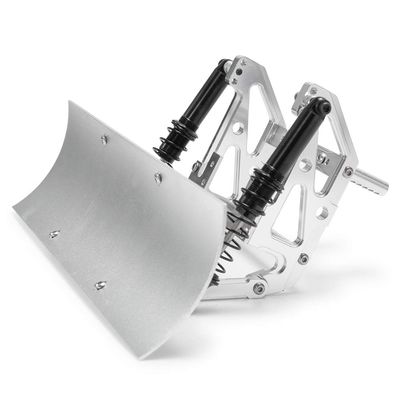 Aluminum Alloy Snow Plow Kit for 1/10 Axial SCX-10 Truck 90046 90047 90028 90027 TRX4