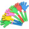 10 Pcs 11 Inch Hand Clappers Noisemaker Noise Maker Colorful Large Noisemaker Plastic Clapper Noisemaker for Basketball Footbal Sporting Events Festival Birthday Cheers Supplies for Kids 3+ view 1