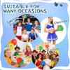 10 Pcs 11 Inch Hand Clappers Noisemaker Noise Maker Colorful Large Noisemaker Plastic Clapper Noisemaker for Basketball Footbal Sporting Events Festival Birthday Cheers Supplies for Kids 3+ view 4