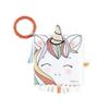 Kaloo My First The Happy Unicorn Activity Book with Soft Cloth Pages & Textured Shapes- Learn About Emotions Ages 0+ view 1